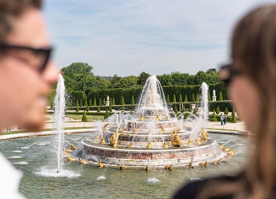 The fountain at Versailles