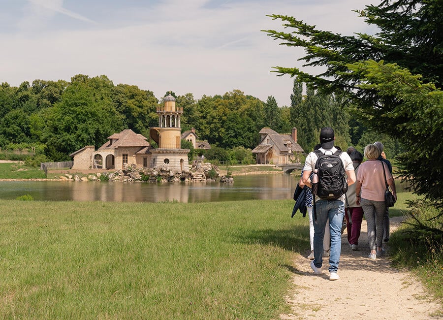 In the gardens of Versailles